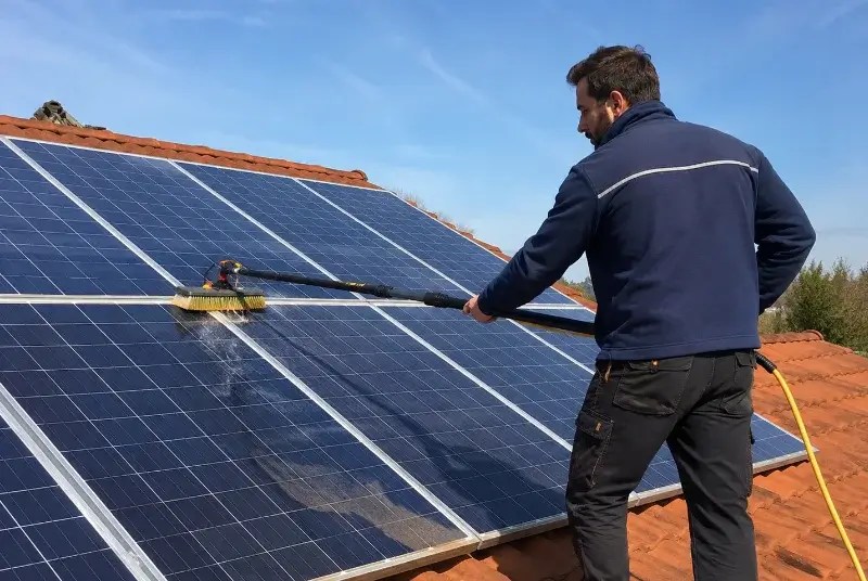 Nettoyage et entretien de panneaux solaires à Belley